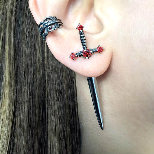 Fashion Vintage Piercing Ear Studs