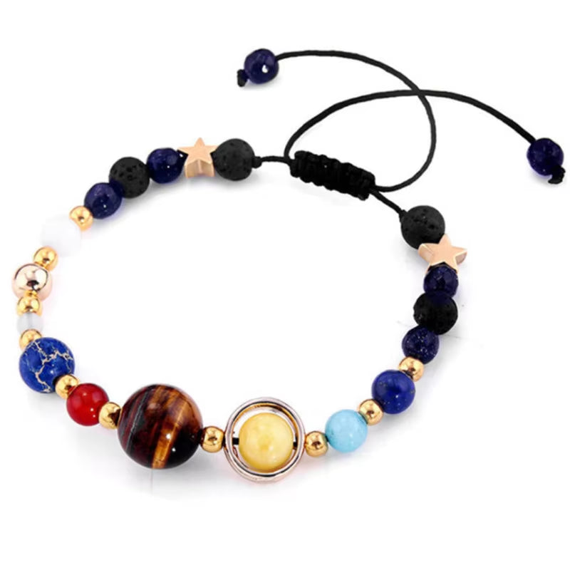 Eight Planets Bead Bracelet