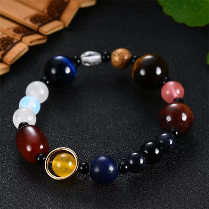 Eight Planets Bead Bracelet